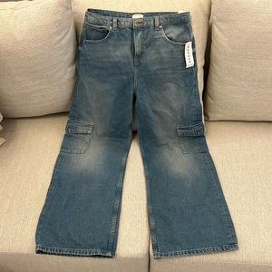 PACSUN KIDS CARGO JEANS SIZE 12